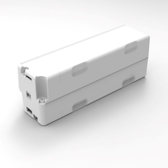 Witte noodverlichting inbouwspot, 1,2W, 6000K LED, 360° lens