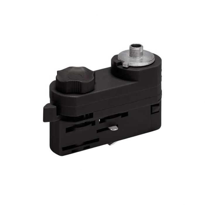 Pendel adapter voor 3-fase railverlichting, zwart, Pro