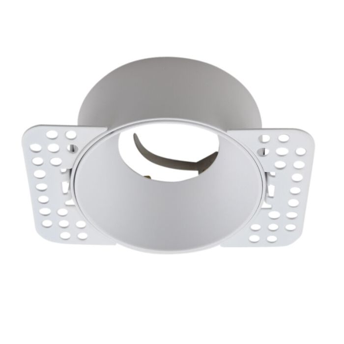 Aluminium trimless inbouwspot wit, Sanaz