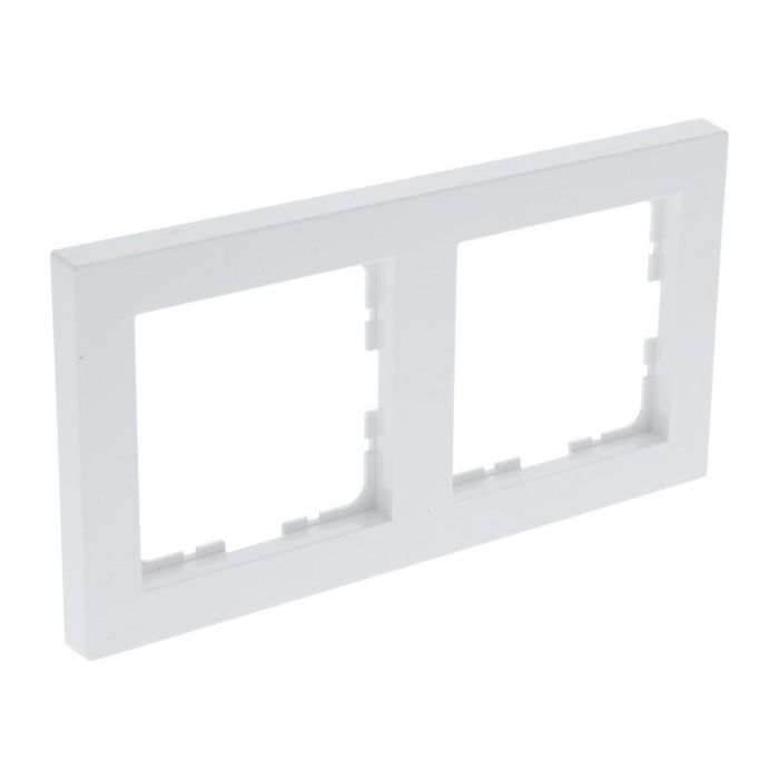 Q-Link S-Line afdekraam 2-voudig, Polarwit