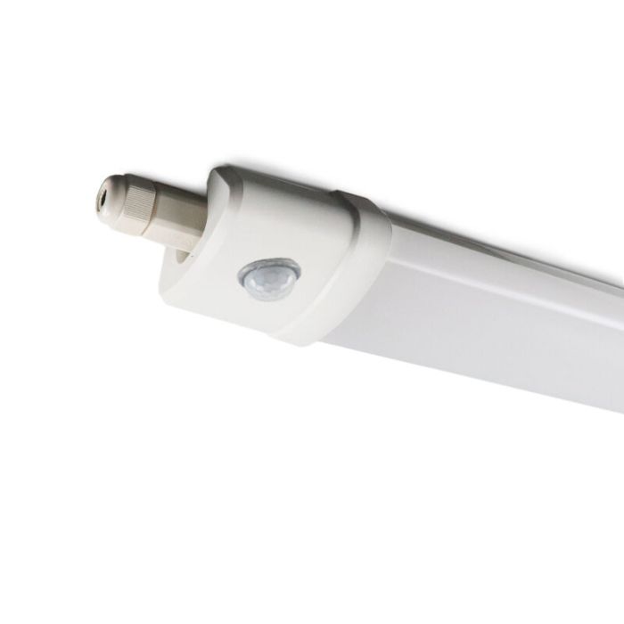 120 cm waterbestendige LED balk - Gaev - met bewegingssensor - 24W - 6000K - IP65