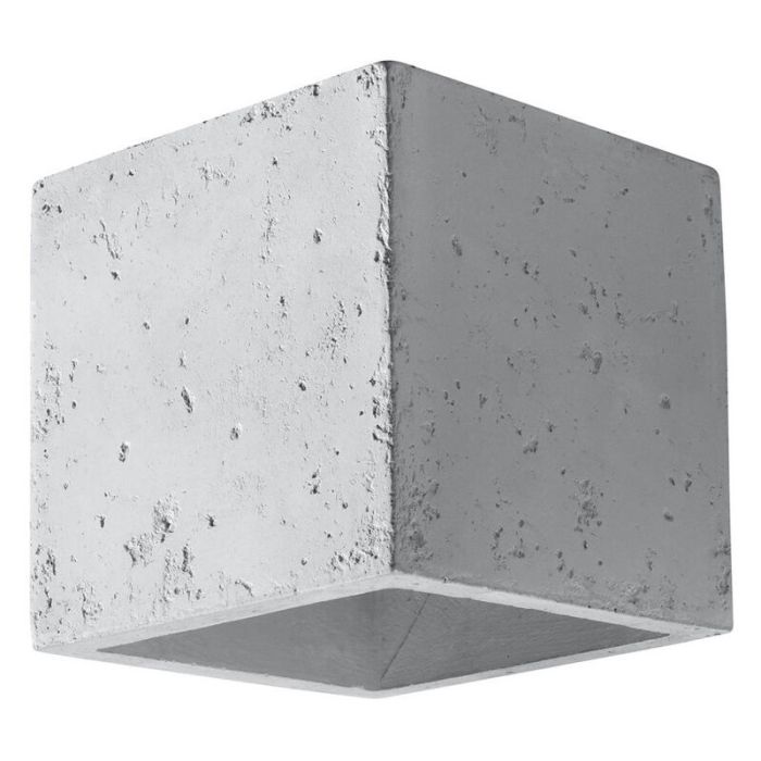 Betonnen up down wandlamp Andro, grijs