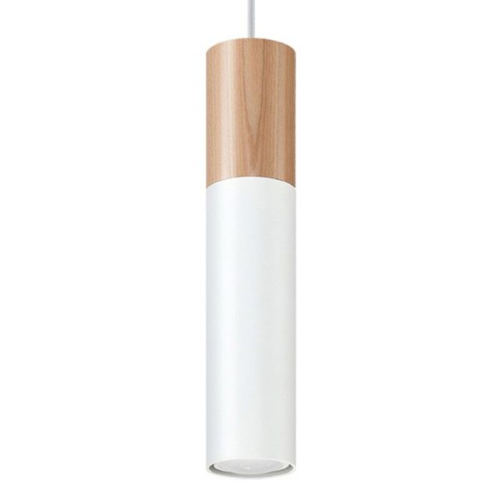 Witte hanglamp Francesca, aluminium