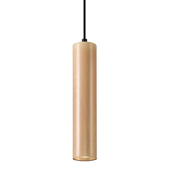 Houten hanglamp Francina
