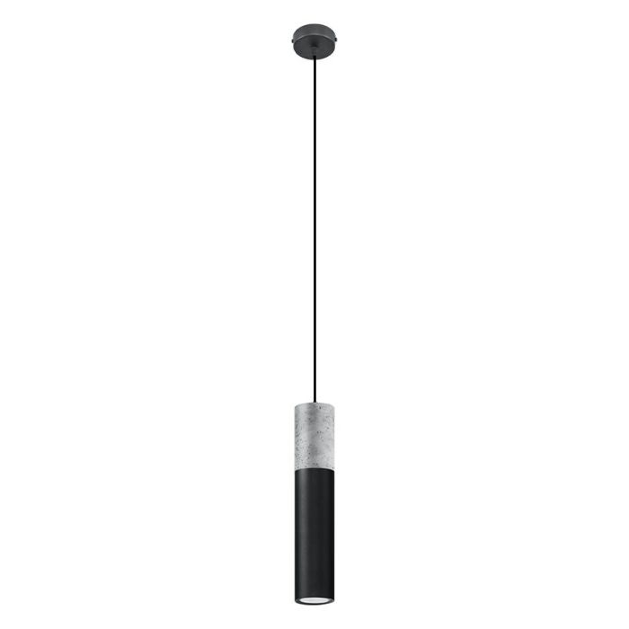 Betonnen hanglamp Fardou, grijs