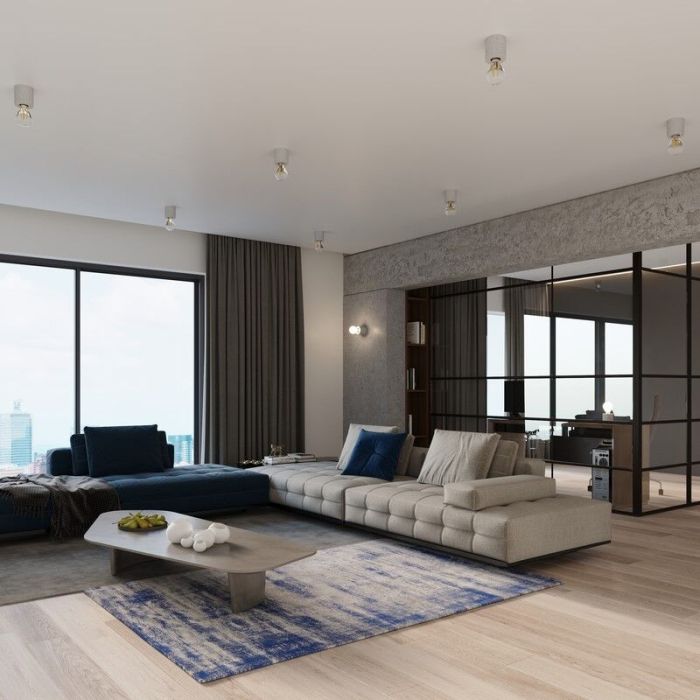 Betonnen wandlamp Anela, grijs
