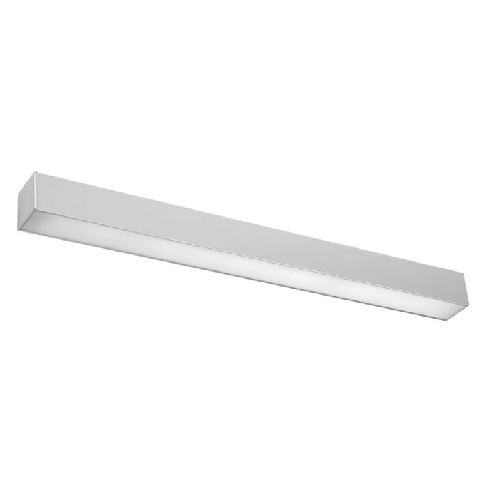 Moderne wandlamp Mascha, grijs, aluminium, 22w, 3000K