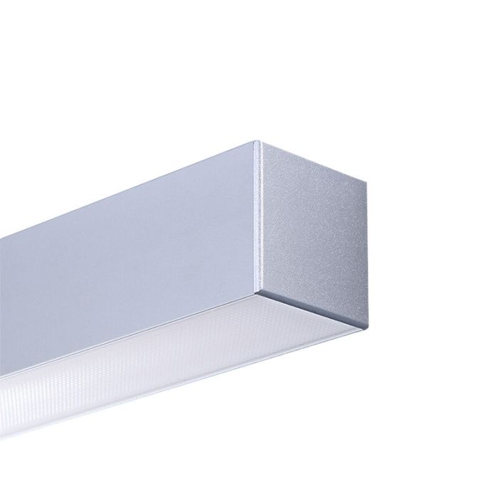 Moderne wandlamp Mascha, grijs, aluminium, 22w, 3000K
