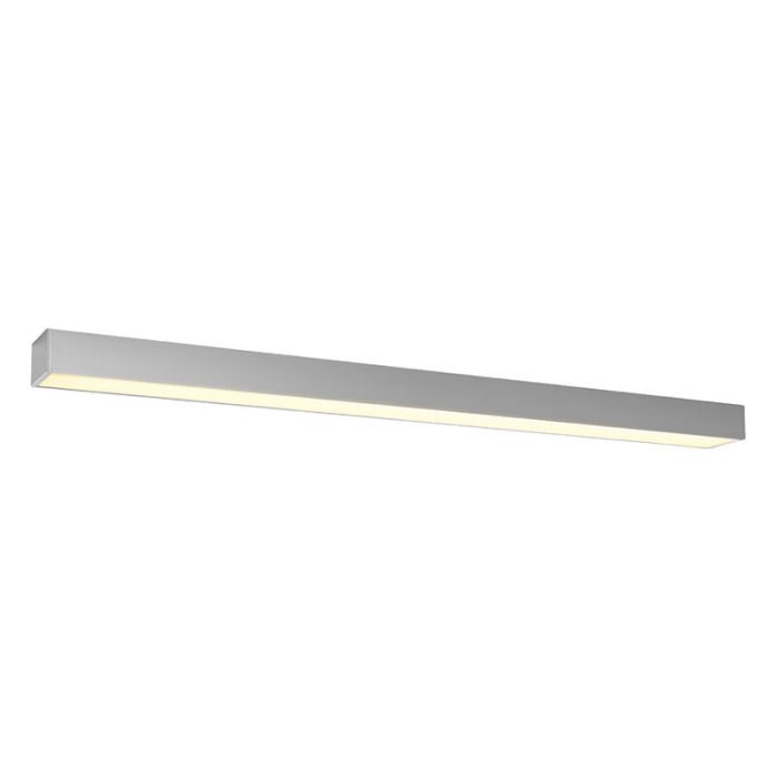Moderne wandlamp Mascha, grijs, aluminium, 48w, 3000K