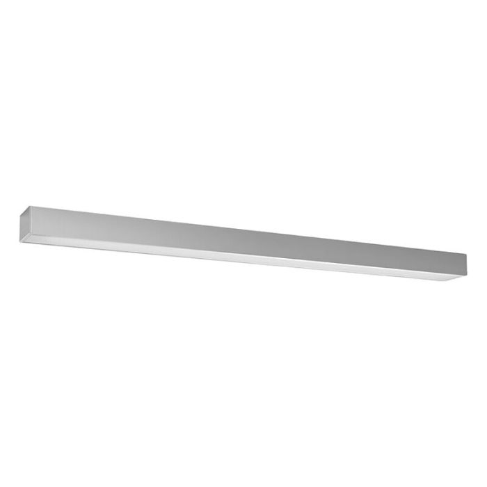 Moderne wandlamp Mascha, grijs, aluminium, 48w, 3000K