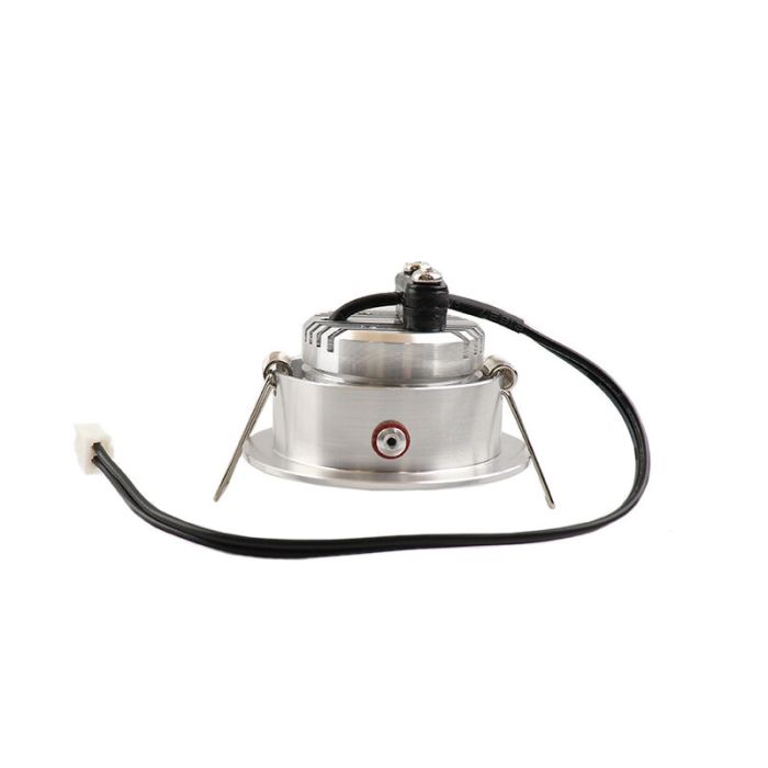 8 kantelbare veranda spots Rona, IP44, met aansluitset en afstandsbediening, geborsteld chroom
