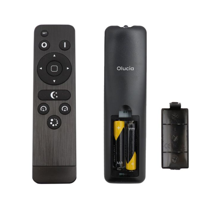 12 vierkante witte veranda inbouwspots Dico, IP65, incl. aansluitset en afstandbediening