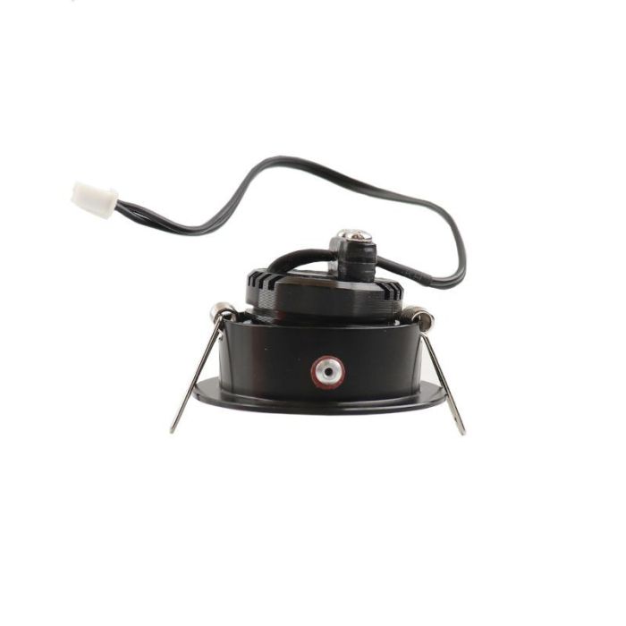 3 kantelbare smart veranda spots Rona, IP44, met aansluitset, zwart