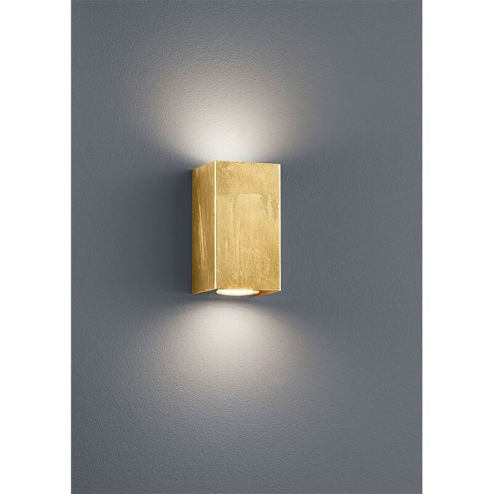 Moderne wandlamp Adam, Goud