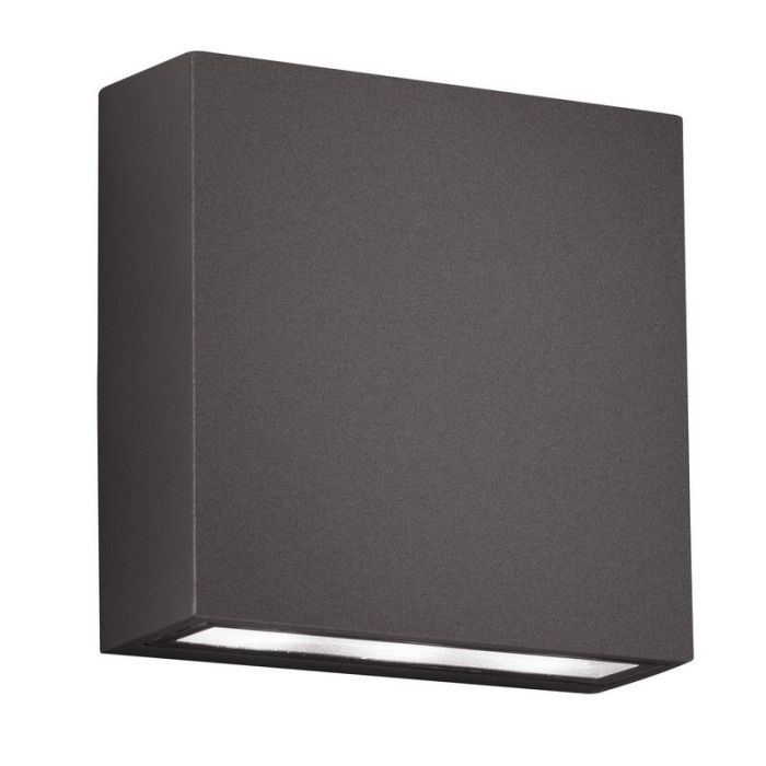 Antraciete buitenlamp modern, Bridlington, 3W, 3000K LED, IP54