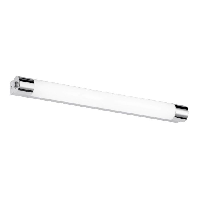Chromen badkamer plafondlamp, Ottavia, 9W, 3000K LED, IP44, met schakelaar