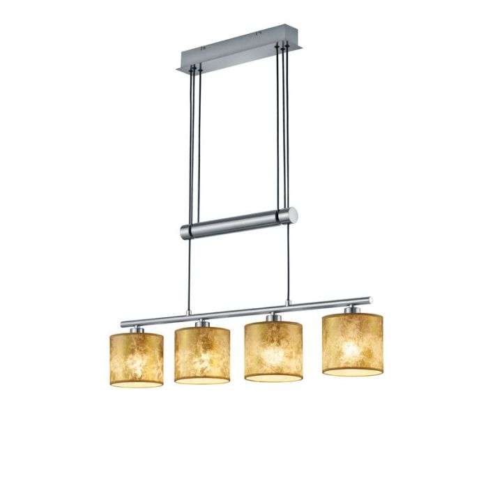Nikkelen hanglamp metaal, Nordby