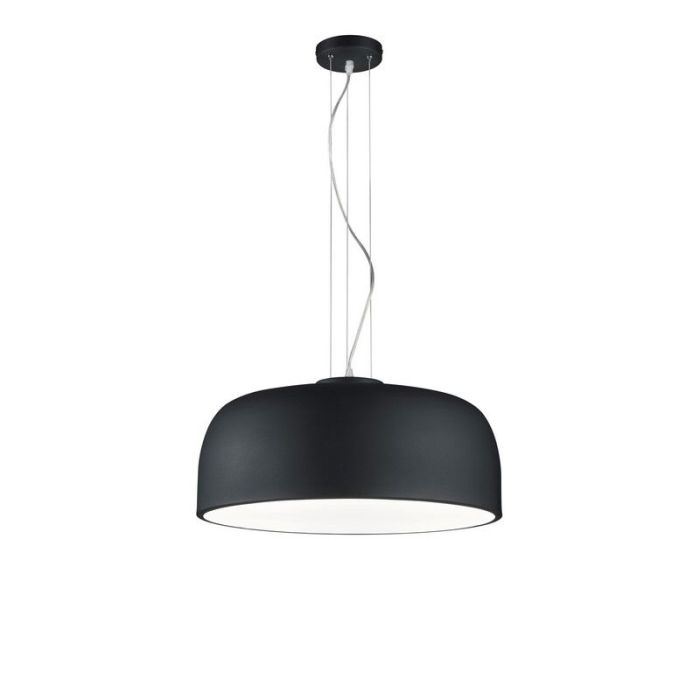 Zwarte hanglamp modern, Alnon