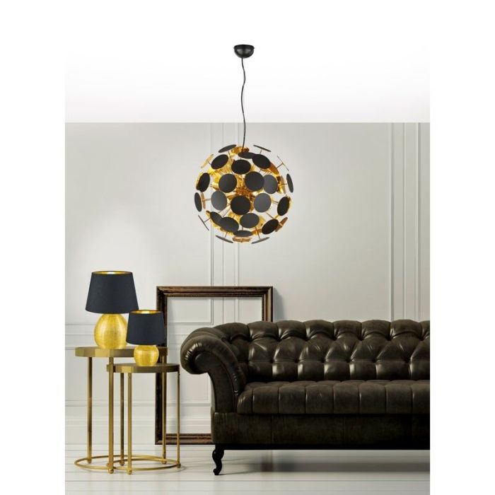 Zwarte hanglamp modern, Xinhe