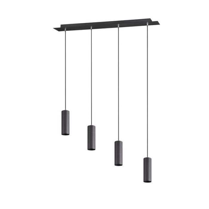 Zwarte hanglamp modern, Kaso
