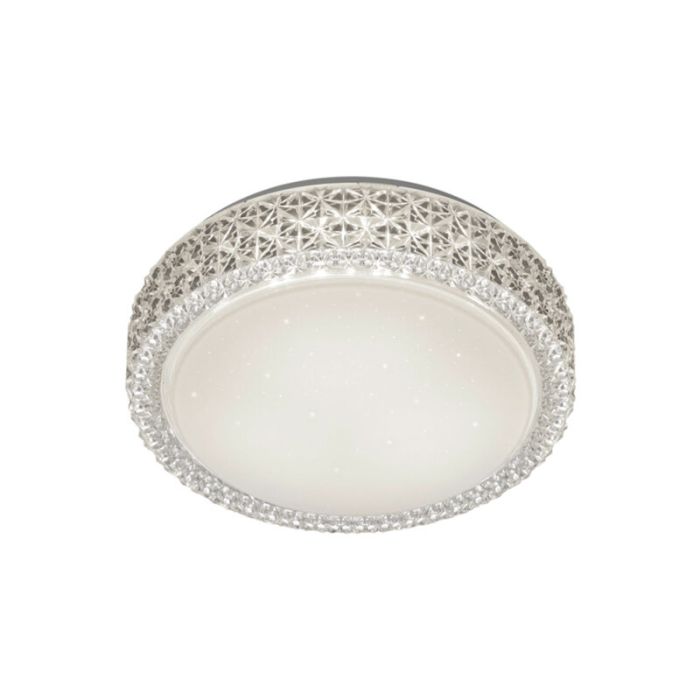 Witte plafonnière klassiek, Valentina, 12W, 3000K LED
