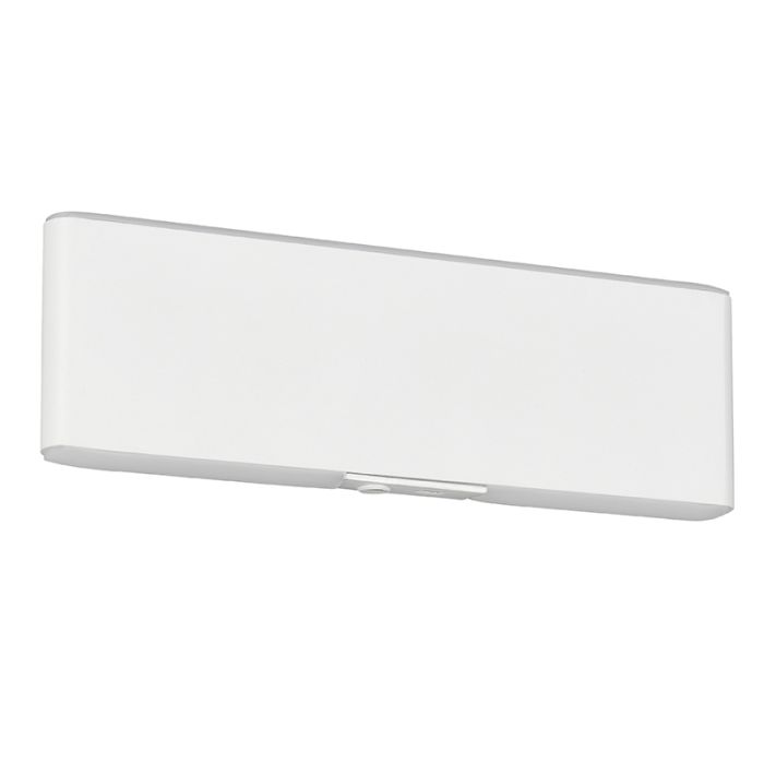 Witte up down wandlamp modern, Zwier, 2W, warm tot koud wit verstelbare LED, met schakelaar