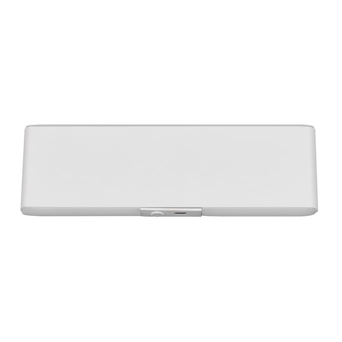 Witte up down wandlamp modern, Zwier, 2W, warm tot koud wit verstelbare LED, met schakelaar