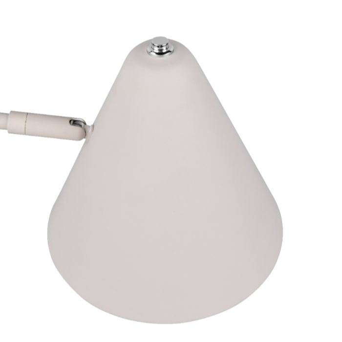 Grijze wandlamp modern, Jille, met schakelaar