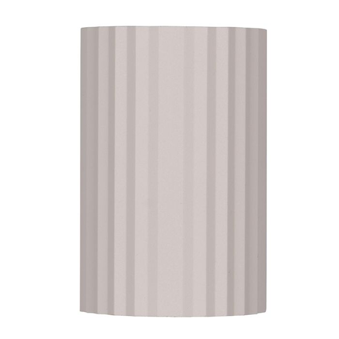 Grijze up down wandlamp modern, Ulbe