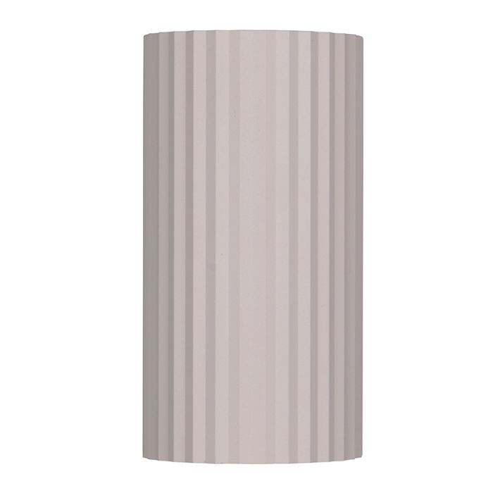 Grijze up down wandlamp modern, Sieb