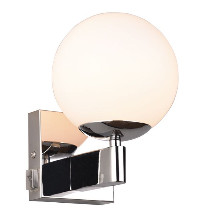 Chromen badkamer wandlamp modern, Eray, IP44