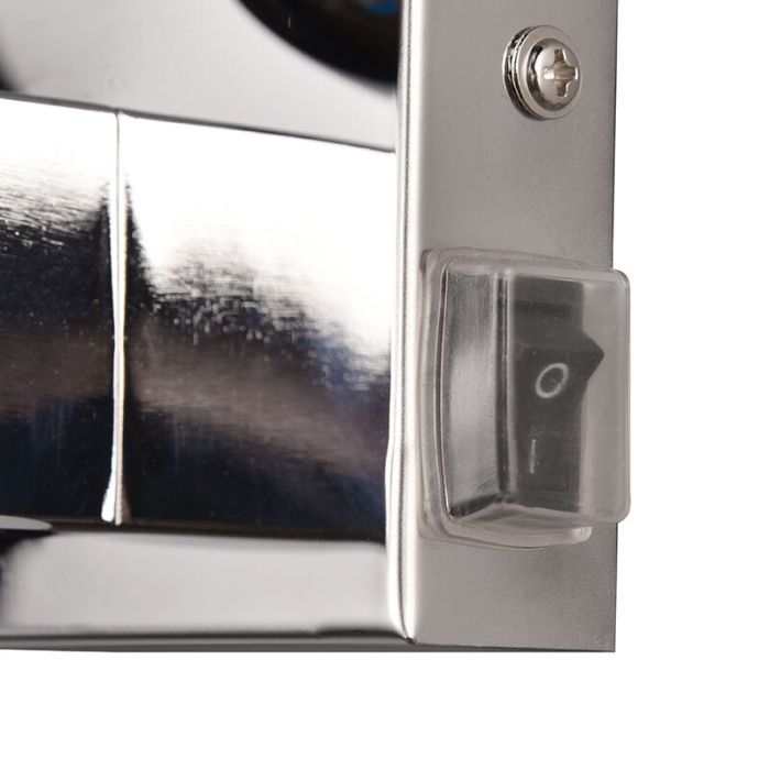Chromen badkamer wandlamp modern, Eray, IP44