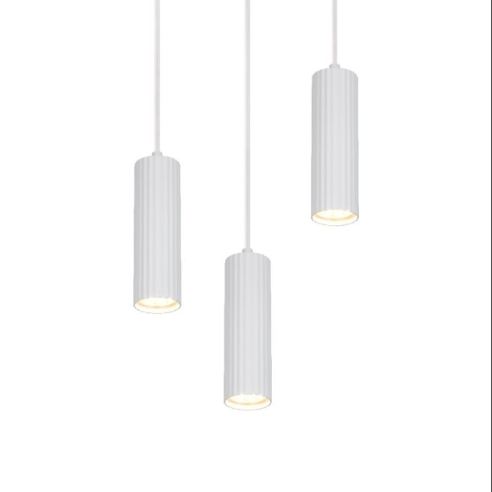 Witte hanglamp modern, Sieb