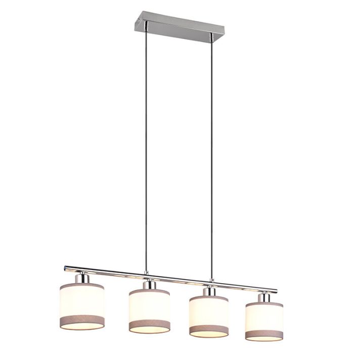 Witte hanglamp modern, Denley