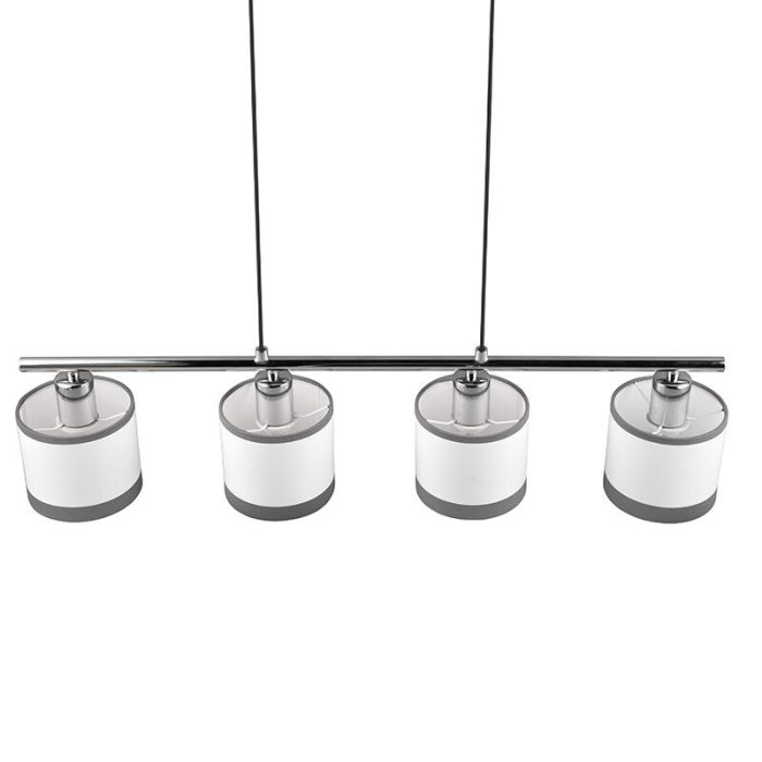 Witte hanglamp modern, Denley