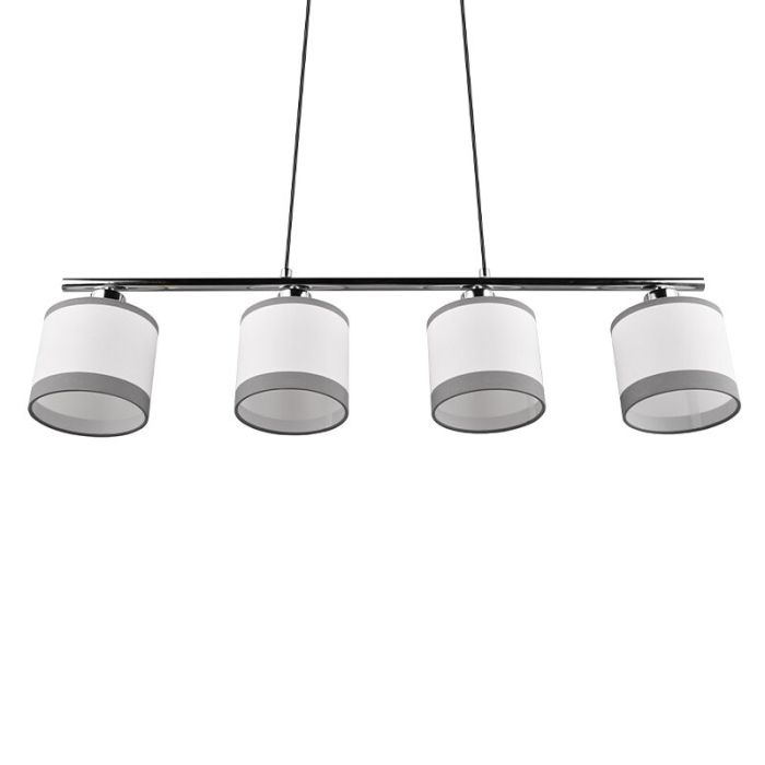 Witte hanglamp modern, Denley