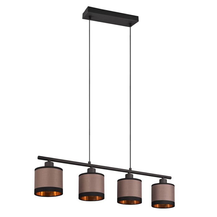 Taupe hanglamp modern, Denley