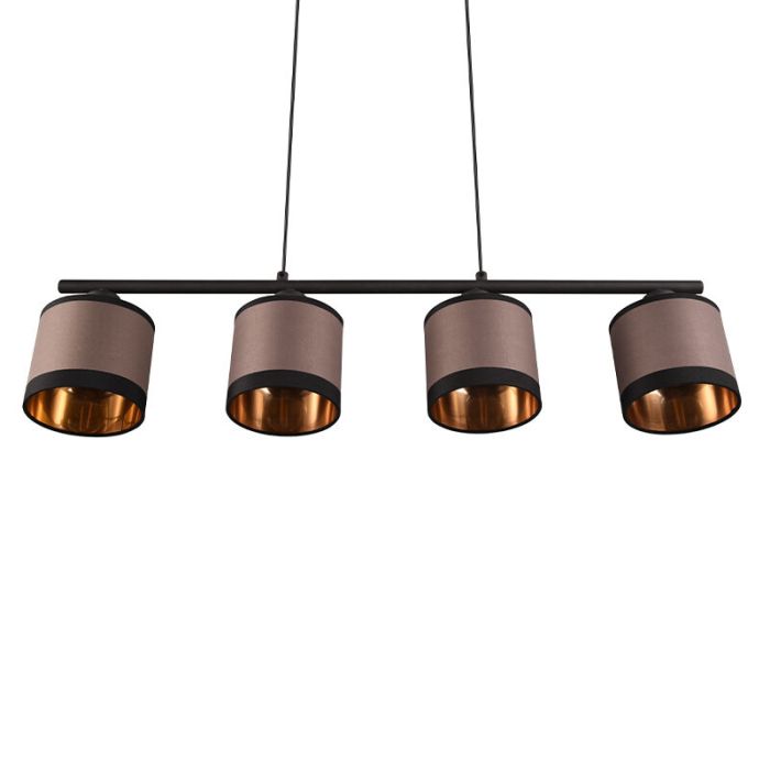 Taupe hanglamp modern, Denley
