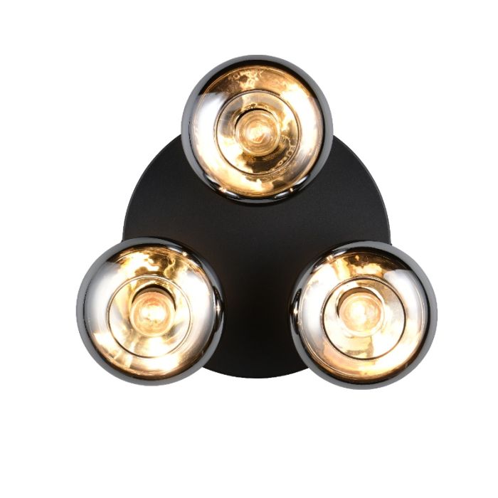 Zwarte plafondlamp design, Veere