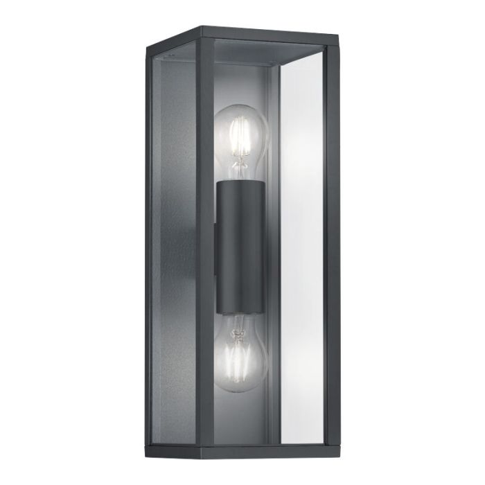 Industriële buitenlamp Sanna, antraciet