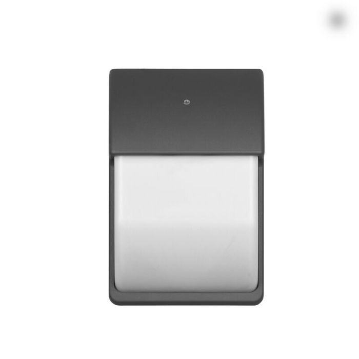 Antraciete buitenlamp met schemersensor Remmert, aluminium, modern, IP44
