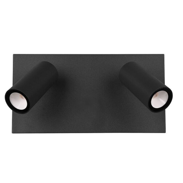 Moderne buiten wandlamp Rufus, Antraciet, Incl. warm wit LED