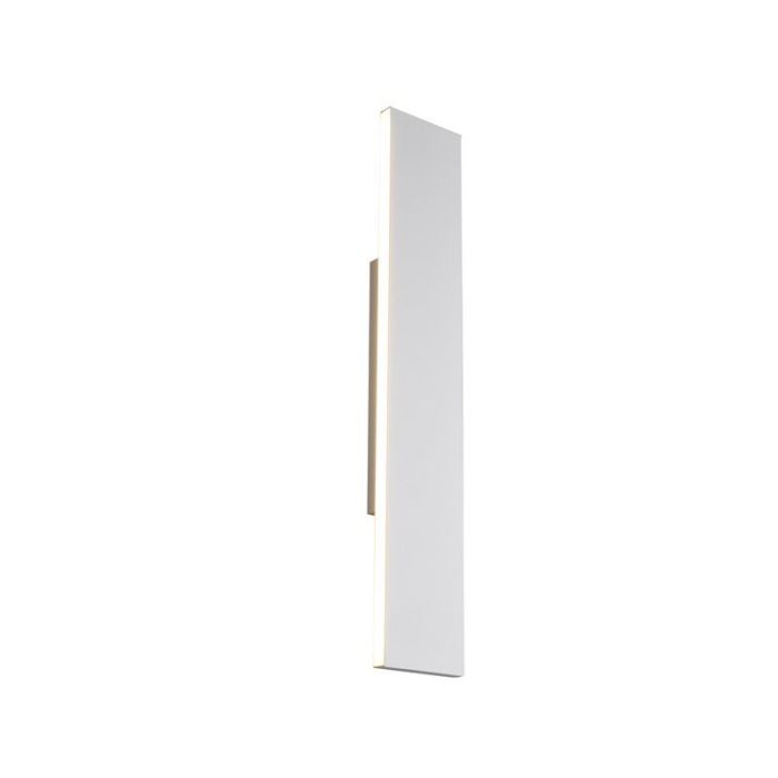Witte up down wandlamp Coscon, metaal, modern, 9 watt