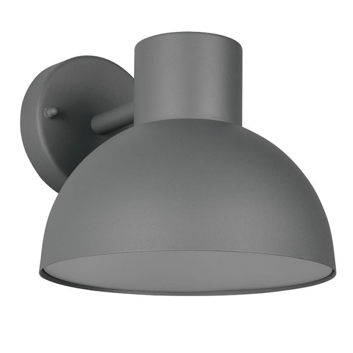 Antraciete buitenlamp aluminium, Jiek, IP44