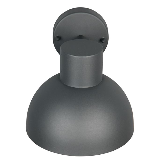 Antraciete buitenlamp aluminium, Jiek, IP44