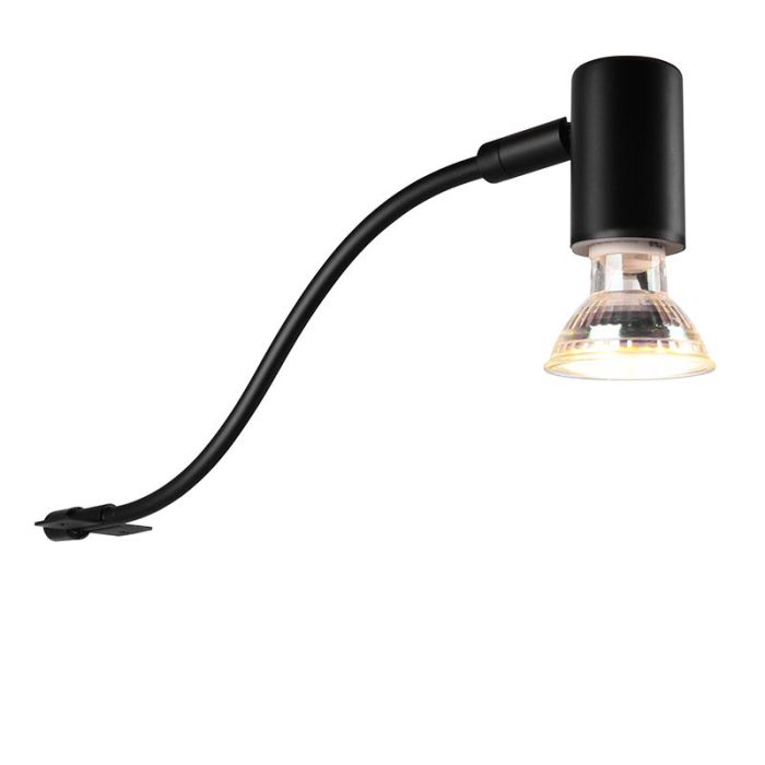 Moderne wandlamp Martika, zwart, metaal, IP44