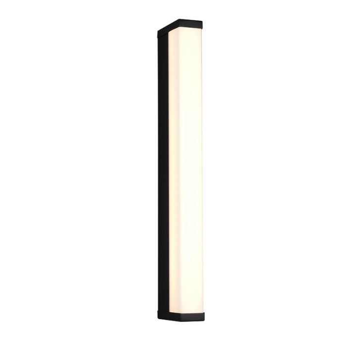Moderne wandlamp Celesta, zwart, metaal, geïntegreerde LED