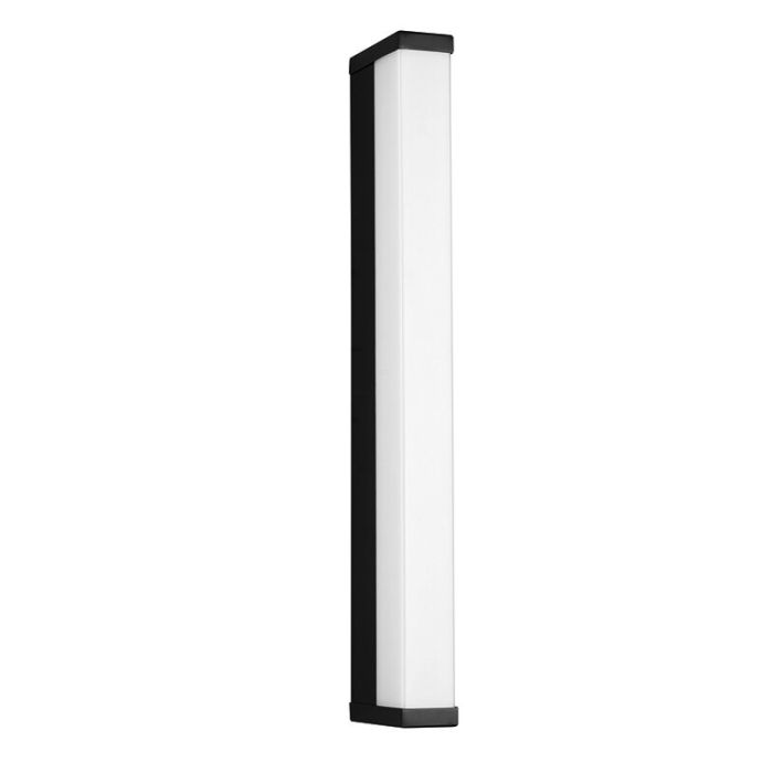 Moderne wandlamp Celesta, zwart, metaal, geïntegreerde LED