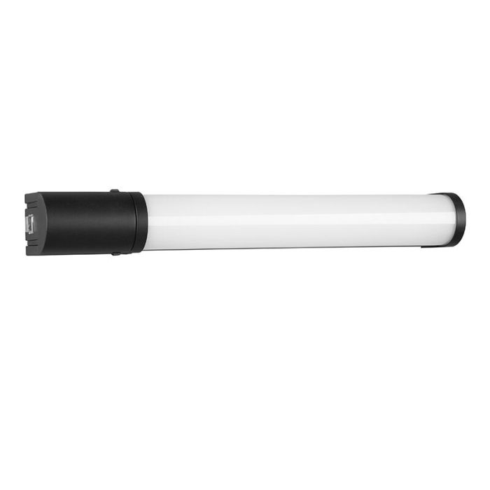 Moderne wandlamp Bernou, zwart, kunststof, geïntegreerde LED