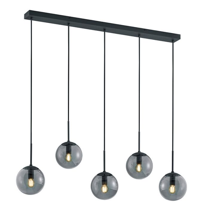 Moderne hanglamp Resi, antraciet